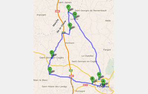 PARCOURS DU DIMANCHE 5 JANVIER 2025