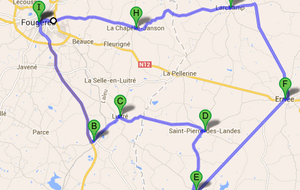 PARCOURS DU DIMANCHE 12 JANVIER 2025