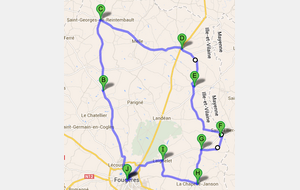 PARCOURS DU DIMANCHE 26 JANVIER 2025